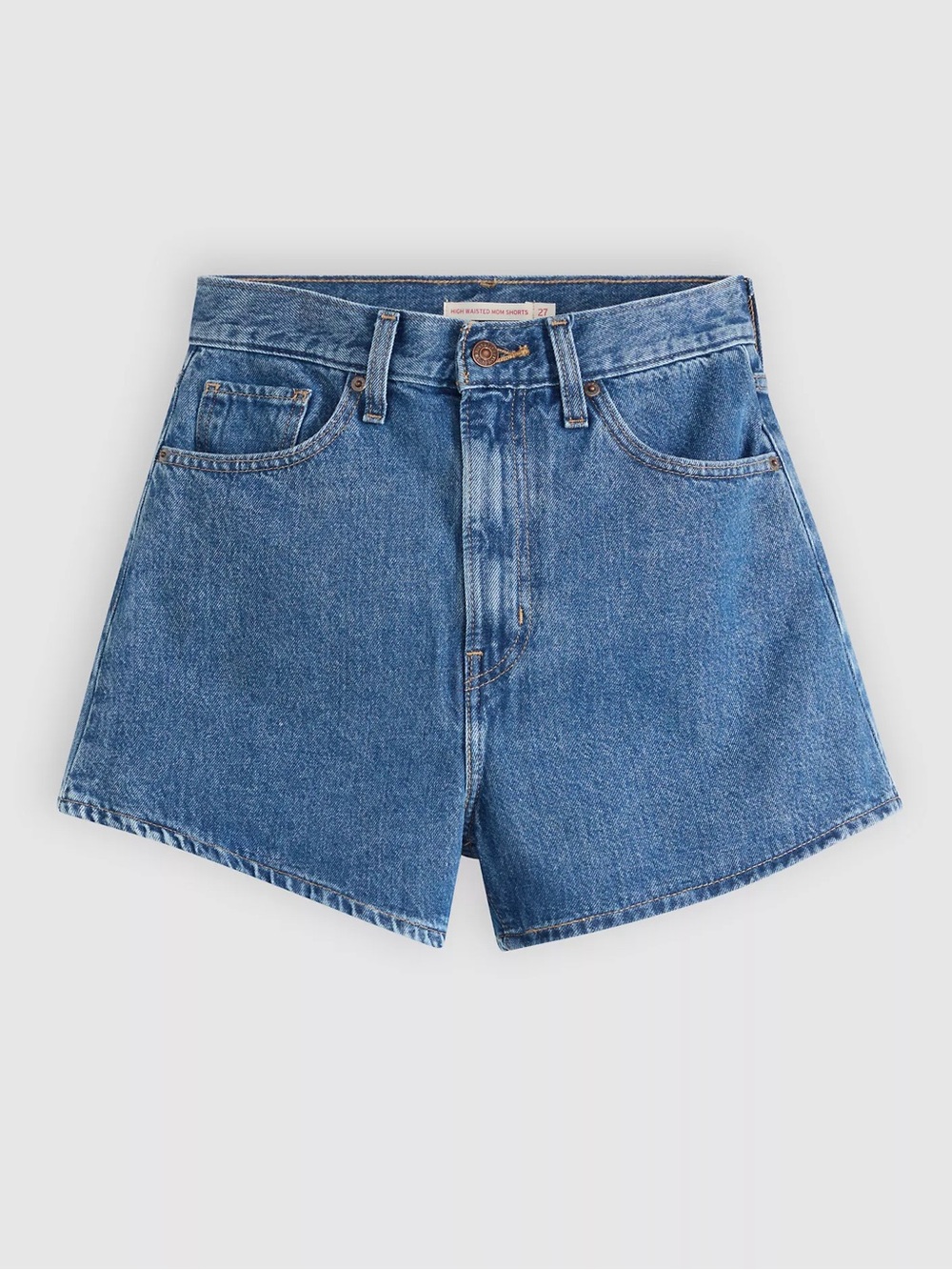 Levi’s High Waisted Mom Shorts Blue Women’s Size 24 Retro 90s